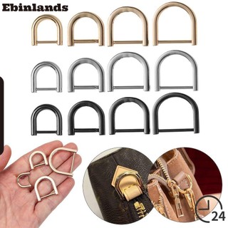 Phụ kiện khóa kim loại hình chữ D cho dây đeo túi xách da DIY