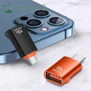 Bộ chuyển đổi daronun otg type c sang usb3.0, bộ chuyển đổi type c sang usb 3.0 10gbps type c sang usb, đầu nối otg bộ chuyển đổi điện thoại mini usb 3.0 type-c bộ chuyển đổi otg điện thoại / máy tính bảng / máy tính bảng