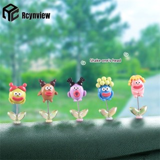 1 / 5 Cái / bộ Kawaii Hoạt Hình Xúc Xích Miệng Lớn Quái Vật Lắc Đầu Đồ Trang Trí Hoạt Hình Dễ Thương Trang Trí Tự Động Trang Trí Nội Thất