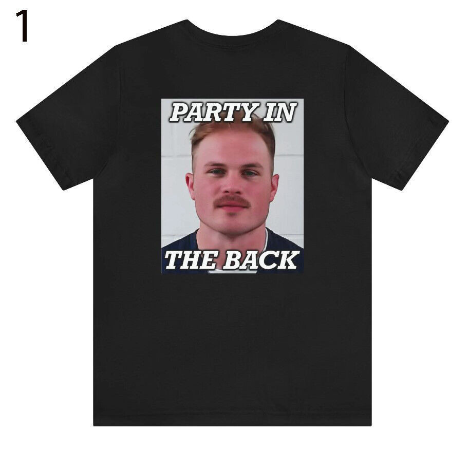 Bánh quế 2024 cho bạn bè Đảng ở lưng Zach Bryan Mugshot Áo sơ mi, Zach Bryan Mug Shot xs-3xl