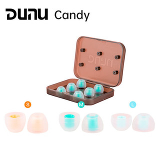 Đầu tai bằng silicon dunu candy eartips cho tai nghe / l / m / s