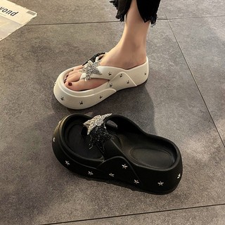 Dép xỏ ngón nữ bên ngoài mặc đế dày thời trang giày sandal nữ flip-flo