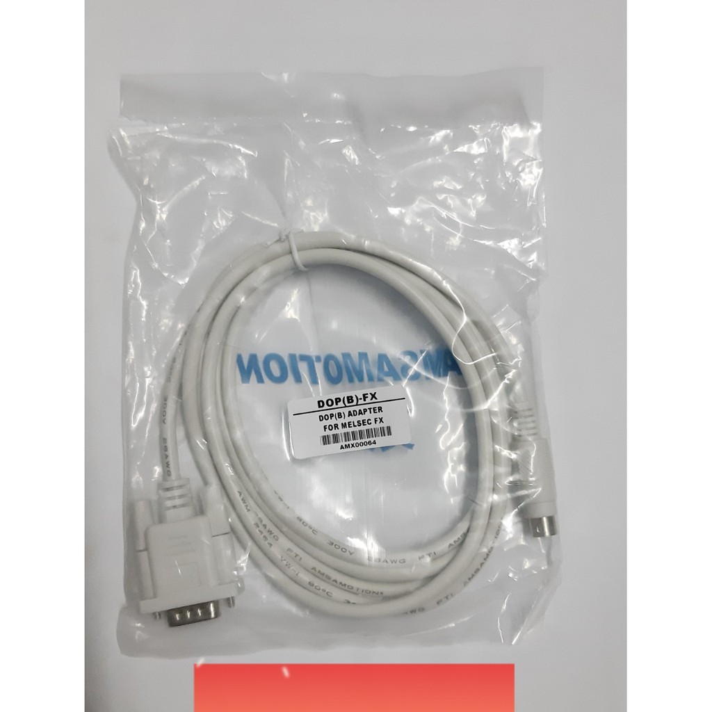 Cáp DOP-S7, DOP-FX, DOP-DVP | Kết Nối HMI Delta Với PLC Siemens S7-200, Mitsubishi FX, Delta | Chính