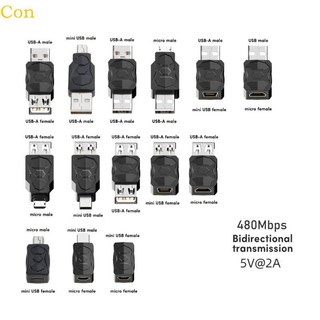 Đầu chuyển đổi usb mini con kết nối micro usb với đầu đực sang đầu cái