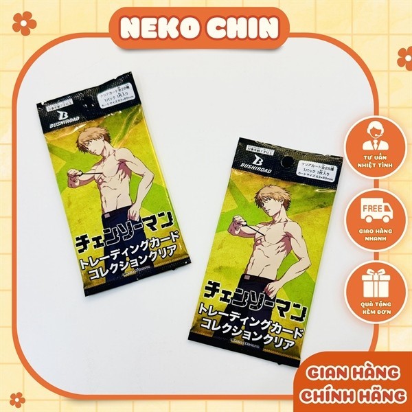 [NekochinHCM][Sẵn] Thẻ bushiroad nhân phẩm Chainsaw Man