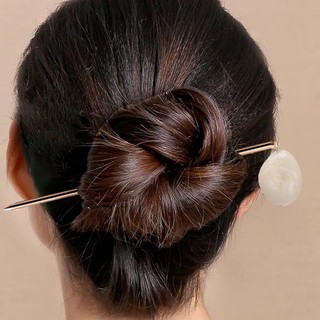 (Quà Tặng Miễn Phí) Trâm Cài Tóc Hình Giọt Nước Phong Cách Retro