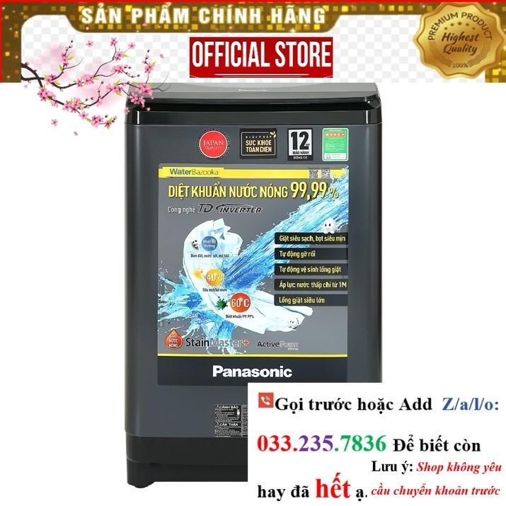 >Sale< Máy Giặt Panasonic Inverter 9.5 Kg NA-FD95V1BRV