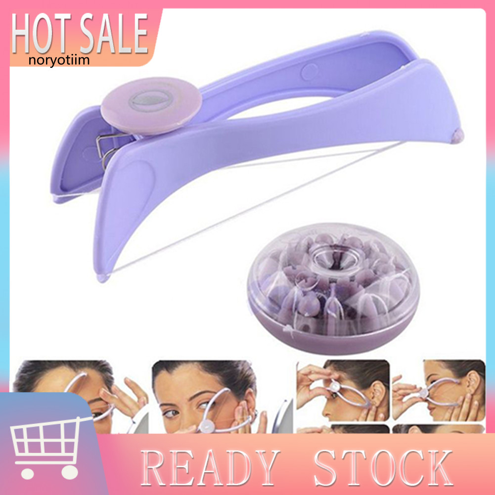 Nor Facial Hair Remover Threading Epilator Defeherer Spring DIY Beauty