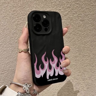 ốp iphone 11/12/13/14/15 Pro Max Fashion Ngọn lửa chống sốc Silicone Case For ốp lưng iphone 11,12,13,14,15,11PM,12PM,13PM,14PM,15PM
