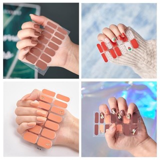 Miếng dán móng tay Gel bán bảo dưỡng Miếng dán móng tay 3D H3B8