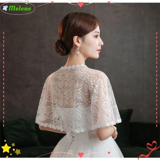 Melene cô dâu khăn choàng nữ cô dâu quấn phụ kiện cưới mũi mềm cưới cô dâu khăn choàng
