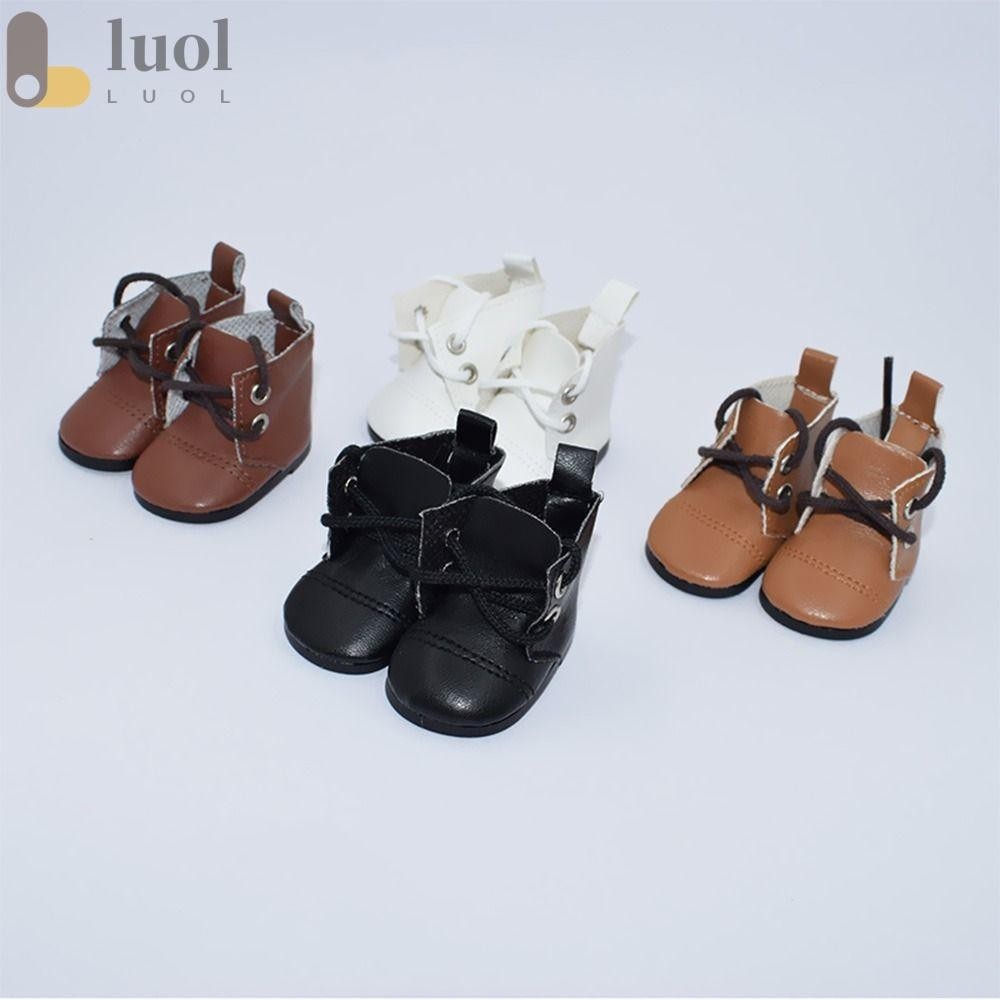 Giày Búp Bê LUOL 20cm DIY Cho Búp Bê EXO Giày Bốt Martin Thời Trang