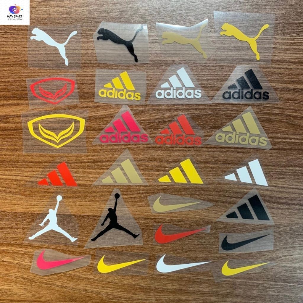 Tự Ép Logo NTT Adidas, Nike, Puma Lên Áo Bằng bàn Ủi Nhiều Màu
