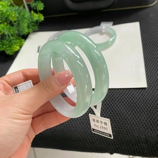 Vòng tay Vòng tay, Vòng tay, Vòng tay, Vòng tay, Vòng tay, Vòng tay, Quà tặng, Phụ kiện, Trang sức, Trang sức, Phong cách mới Ngọc bích tự nhiên nguyên chất Ngọc bích Nước nắng Ngọc bích Nữ Đá Ngọc bích Ngọc xanh nhạt với chứng chỉ 6NLJ
