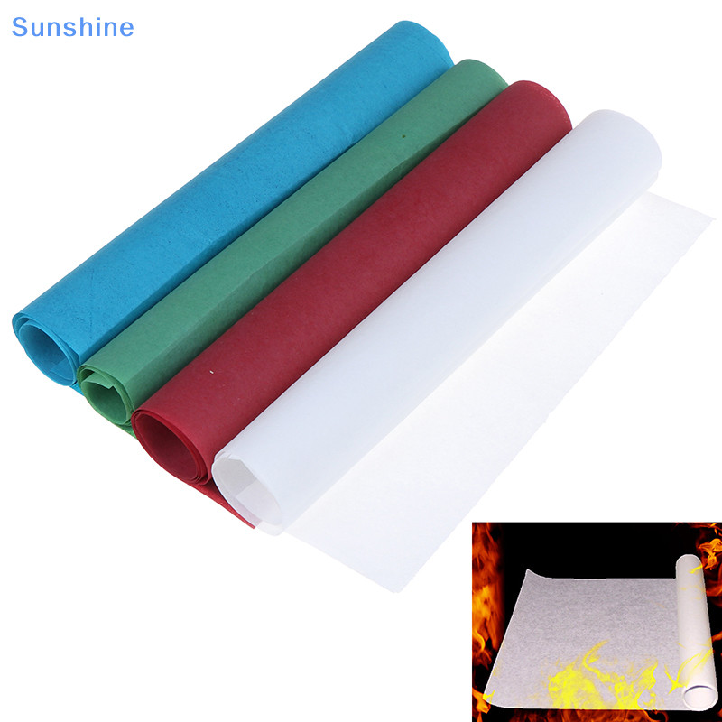 Giấy chống cháy đèn flash giấy lửa hoa hồng giấy lửa đạo cụ ma thuật VN