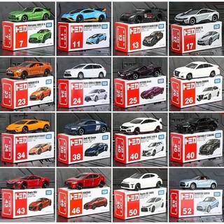  TOMY Dome Car Alloy Car Model Red White Box Lamborghini Hummer Nissan GTR Toy Car