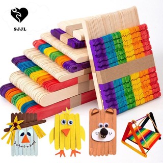 Sjjl Gỗ Tự Nhiên Que Đếm Độ Đàn Hồi Cao Sáng Tạo Thanh Đếm Gỗ Montessori Đồ Chơi Giáo Dục Tự Làm Dụng Cụ Cho Trẻ Em Đếm Toán Đồ Chơi Giáo Dục