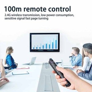 Wireless USB Presenter Clicker for Powerpoint Presentation Pointer PC Laptop PPT Remote Pen
