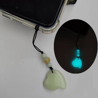 Đá Dạ Quang An Toàn Điện Thoại Di Động Mặt Dây Sinh Viên Dây Đỏ Điện Thoại Di Động Dây Móc Khóa Dây Di Động Nam Nữ Chuyển Mặt Dây Chuyền Bán Buôn