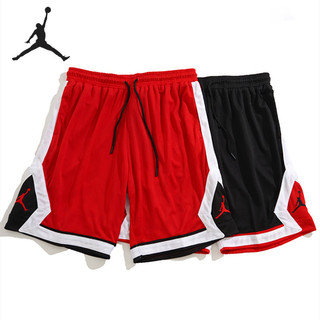 Thêu logo aj chính hãng bóng rổ quần short thể thao quần short đi biển quần short dây rút quần short unisex quần short