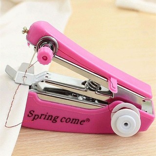 Hot Sale#Portable Mini Manual Sewing Machine Household Small Multi-Functional Simple Handmade Pocket Handheld Miniature Tailor Machine2.29LNN