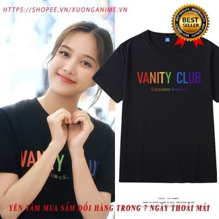 2023 Mới FreenBecky Cổ Tròn Cotton T Tay Ngắn Cotton T Áo Sơ Mi Cặp Đôi Nam / Nữ