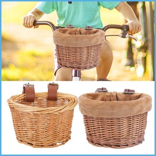 Giỏ xe đạp trẻ em mini trang trí xe đạp giỏ trước đa năng trang trí xe đạp phụ kiện cho dã ngoại và huebasevn