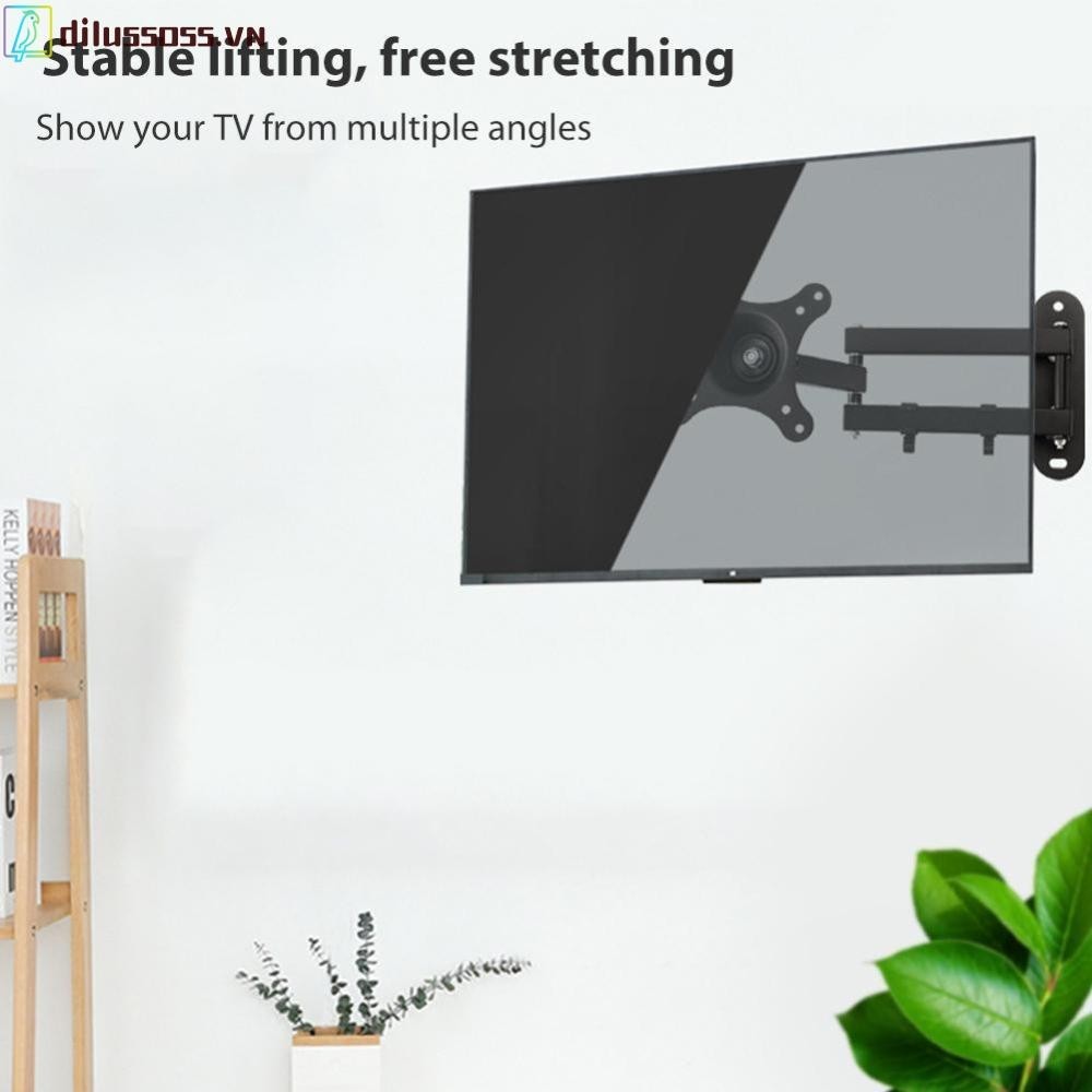 [Dilussoss.vn] Tivi LED LCD Treo Tường Đa Năng Treo Tường Tivi Hỗ Trợ Cho Echo Show 15