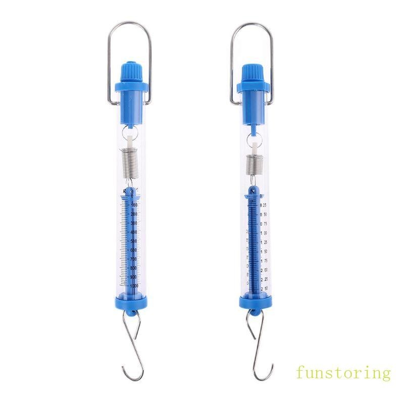 Fun Newton Meter Force Meter Spring Dynamometer Spring Dual-Scaled Balance Vật lý