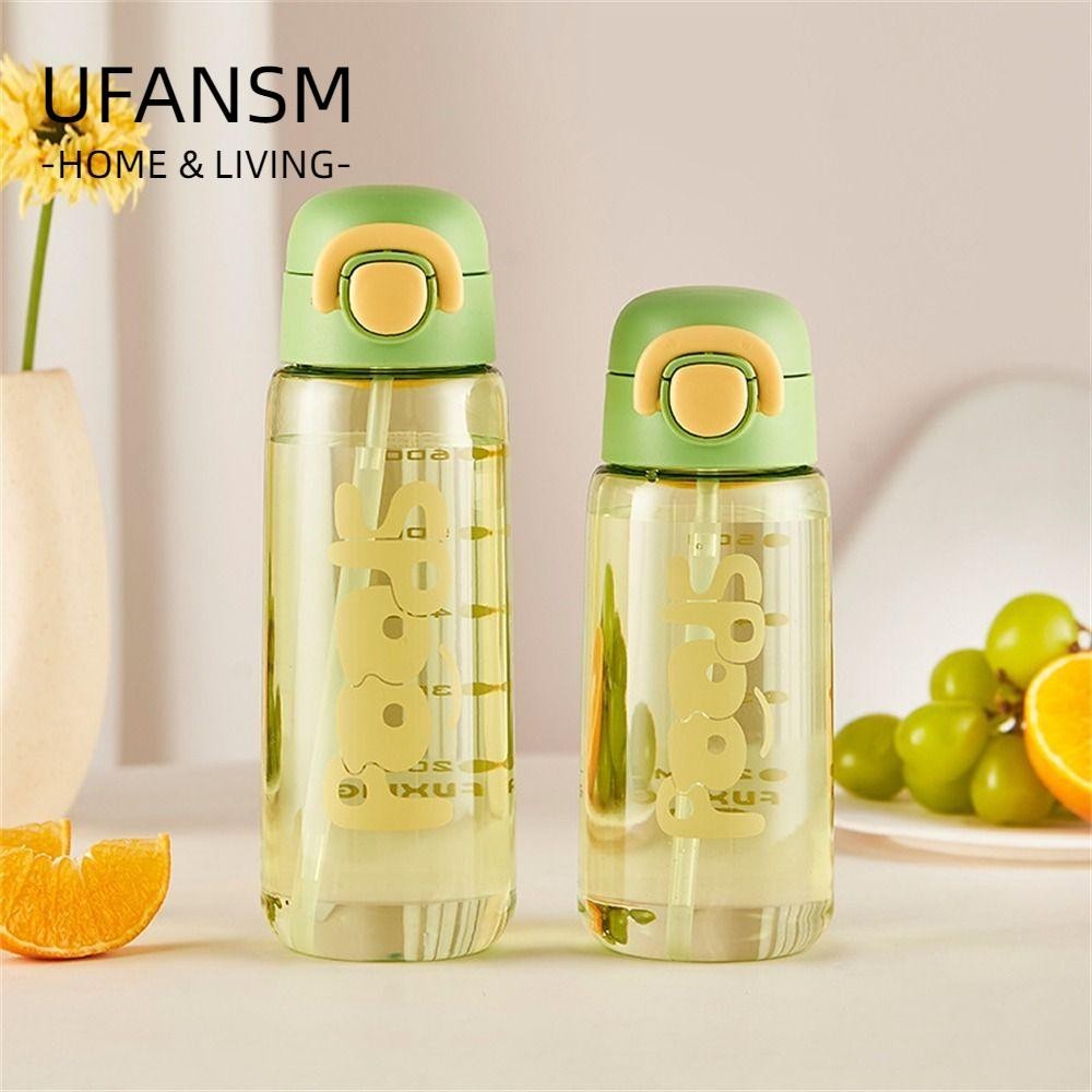 UFANSM Sippy LANSEL, Chai nước chịu nhiệt độ cao 600 / 700ML, Cốc nhựa