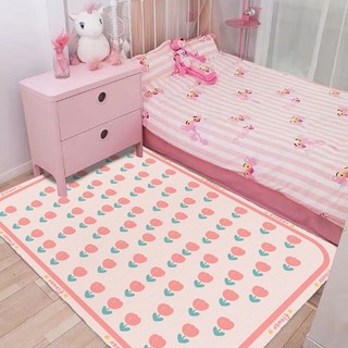 KMEIT Phong Cách Mới Thảm Bé Gái ins Nhỏ Phong Cách Tươi Phòng Khách Thảm Vệ Sinh Lối Vào Lối Vào Sàn Thảm