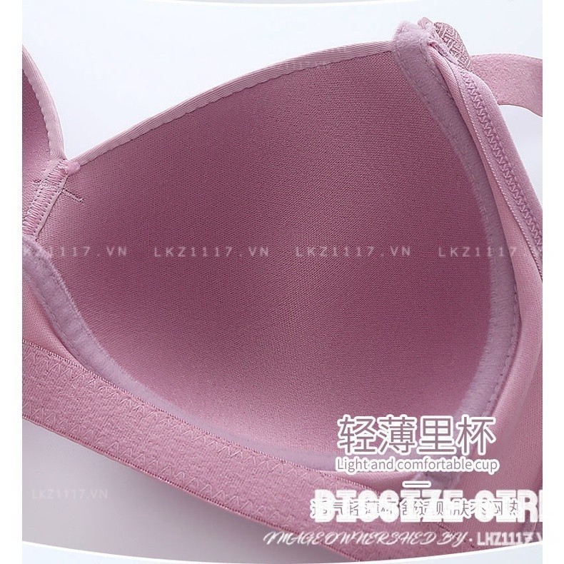 Áo lót không gọng Áo ngực nữ Bigsize Áo bra nữ trung niên nâng ngực mỏng 50kg 100kg