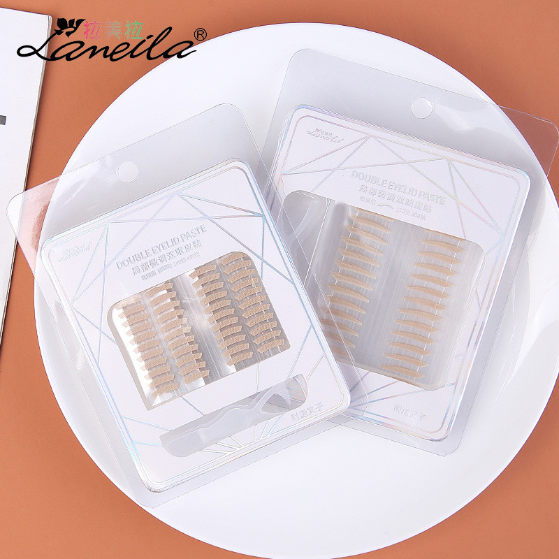 Hot Sale#LaMeiLa Lace Eye Beauty Tape Double Eyelid Stickers Invisible Mesh Local Fine Tuning Beauty Tools A1025MQ3L VH9N