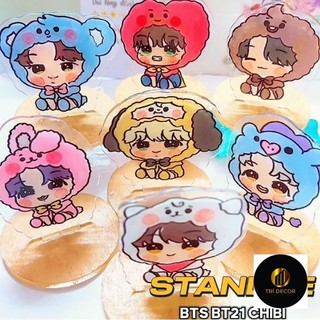 Standee handmade - bts chibi bangtan jikook taehyung rm jin suga
