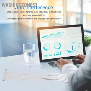 Washington057 pcie 3.0 x16 riser cáp tốc độ cao linh hoạt 90 thẻ mở rộng cổng nối dài card đồ họa
