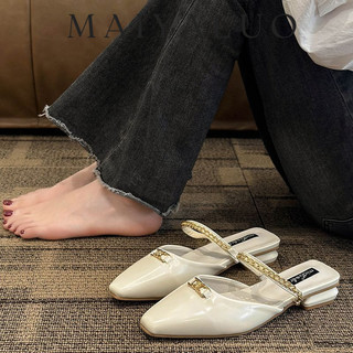 MAIYALUO dép sandal nữ dép đế cao Thoải Mái Xinh Xắn  Phối màu tinh tế Lót êm ái Hiện đại Thể thao FDL23C07ME 13Z240330