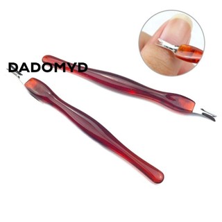DADOMYD 1 / 5 Chiếc Tông Đơ Cắt Da, Phụ Kiện Móng Tay Nghệ Thuật Đầu Inox Da Chết Dĩa, Di Động Bền Tẩy Tế Bào Chết Làm Móng Tay