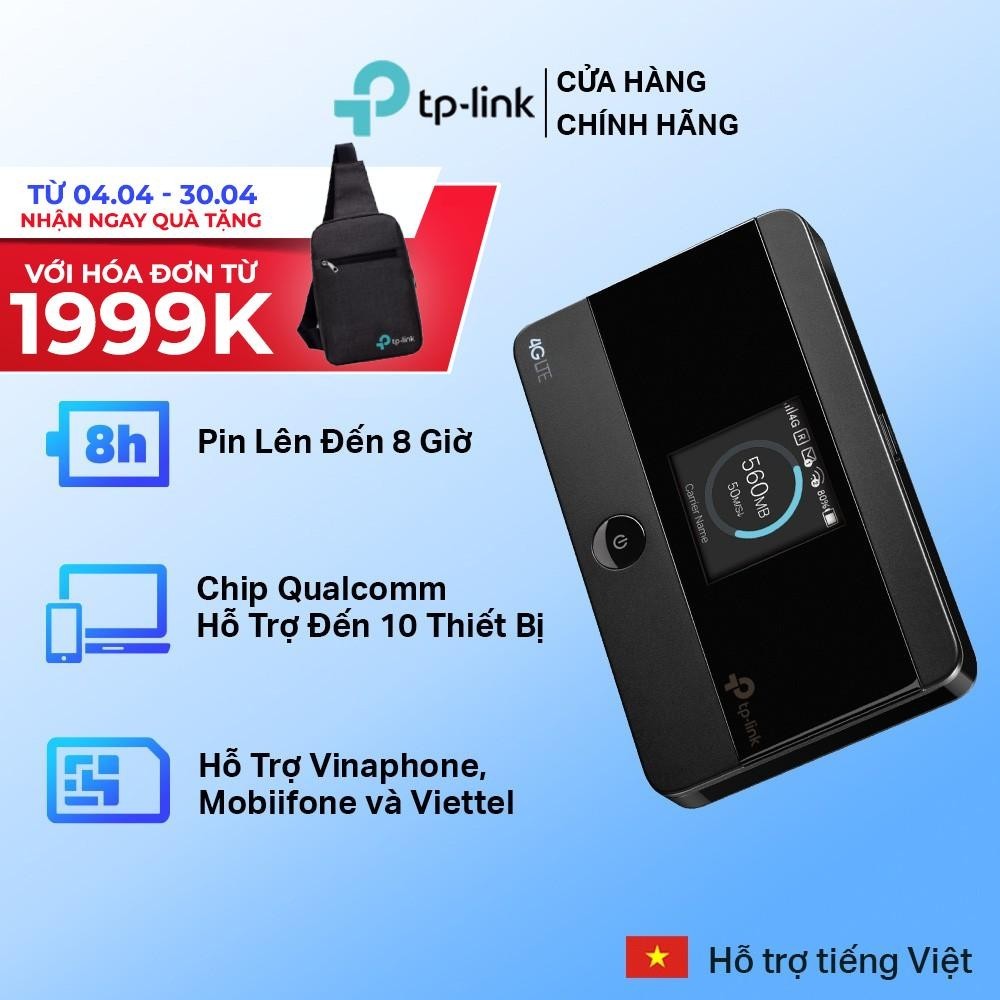 Bộ Phát Wifi Di Động TP-Link M7350 3G/4G LTE 150Mbps