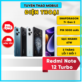 Điện thoại xiaomi redmi note 12 turbo - snapdragon 7+gen 2