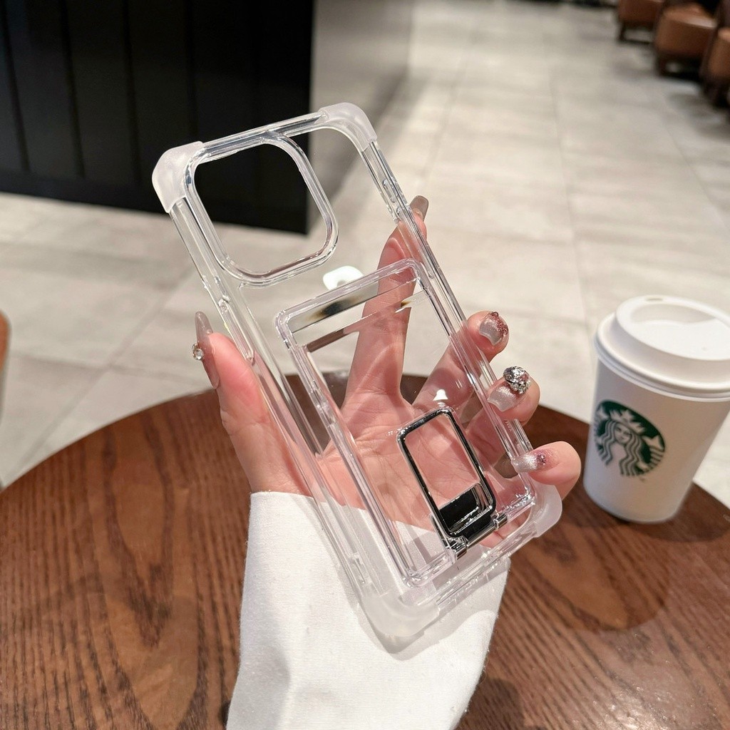 ỐP LƯNG CHÍNH HÃNG - BẢO VỆ CAMERA Đi cùng Giá Đỡ cho iPhone 15 plus 14 13 11 12 Pro Max