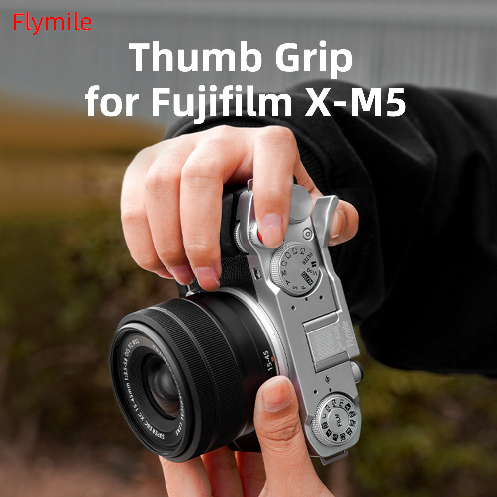 Thích hợp cho Fujifilm X-M5 Camera Finger Grip X-M5 Camera Thumb Grip Giữ phụ kiện giá đỡ chụp bằng 