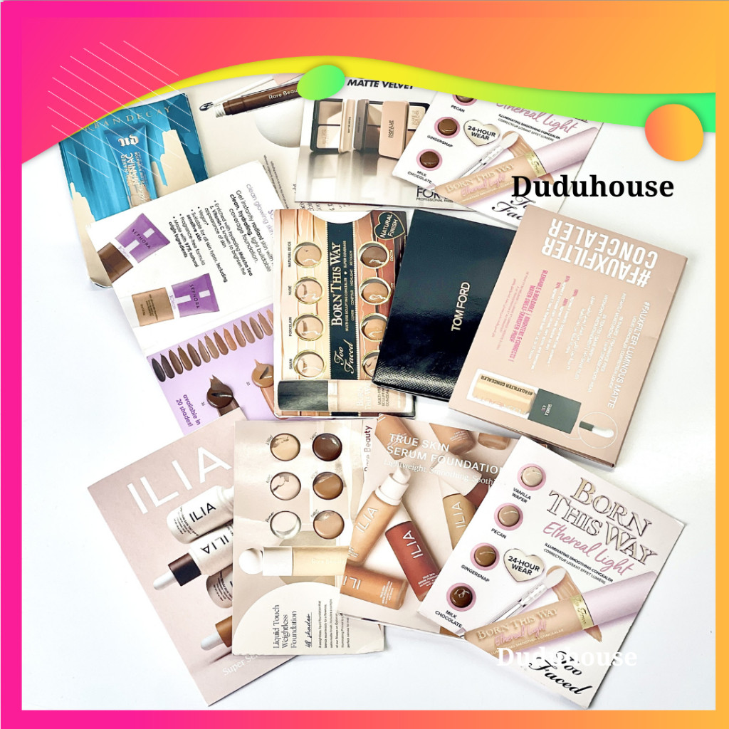 Sample Kem Nền, Kem che khuyết điểm makeup Các Hãng Duduhouse