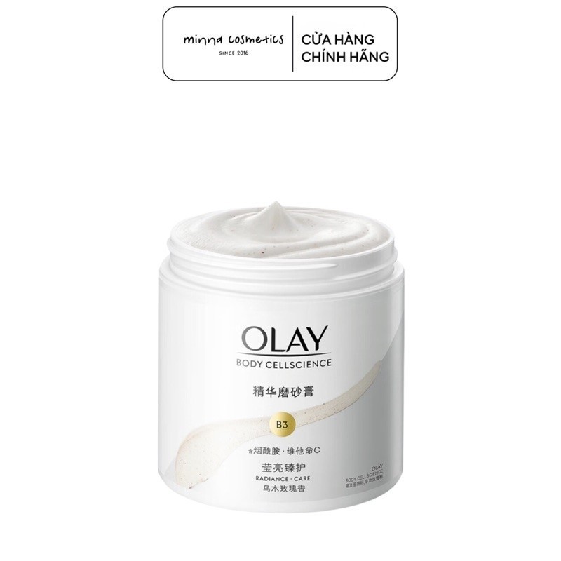 [ƯU ĐÃI SHOP MỚI] [Olay] TẨY DA CHẾT BODY KÍCH TRẮNG OLAY B3