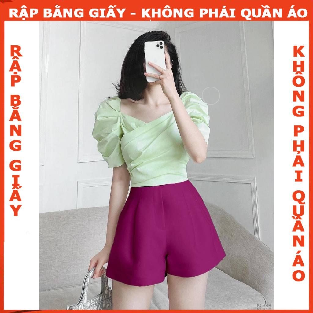 Rập giấy A0 may quần ngắn mã 254