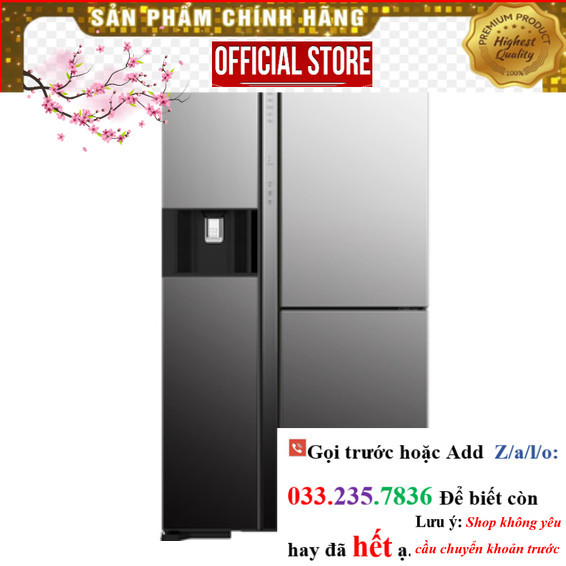 >Sale< Tủ lạnh Hitachi Inverter 569 lít R-MY800GVGV0(MIR)