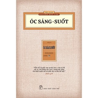 Sách - óc sáng suốt - khổ lớn - thu giang nguyễn duy cần