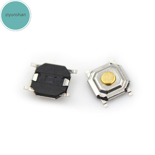 Ziyunshan 20 chiếc công tắc cảm ứng nhẹ 4 1.5mm bật / tắt nút phím công tắc micro công tắc smd 4pin vn