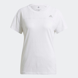 adidas Chạy Áo thun chạy bộ HEAT.RDY Nữ trắng GM1539