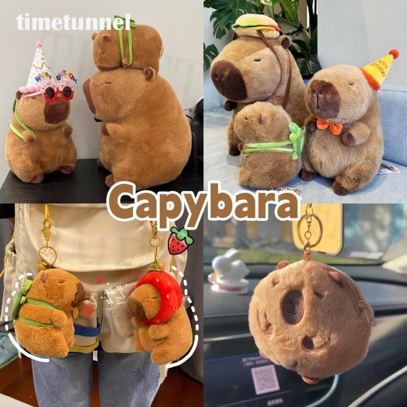 🔥CÓ SẴN🔥Gấu bông Capybara siêu mềm Búp Bê Nhồi Bông Capybara Mềm Mại Đáng Yêu, Gấu Bông Mô Phỏng Capybara
