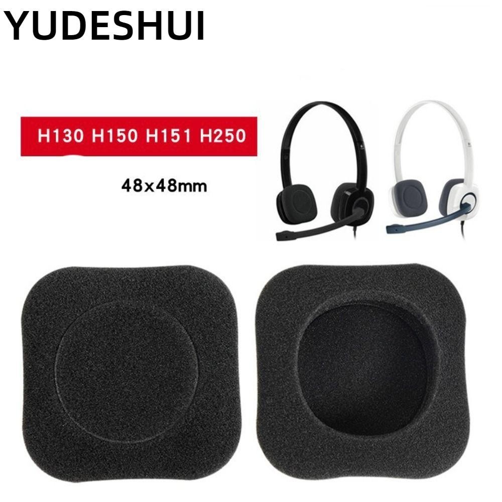 YUDESHUI 1 Cặp Đệm Tai Nghe Xốp Mềm Cho Logitech H150 H130 H250 H151